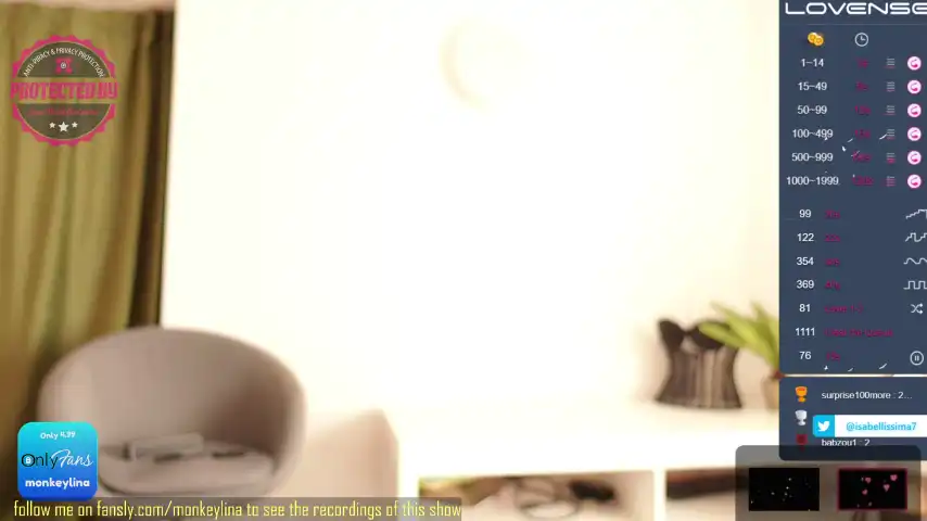 Monkeylina – [Chaturbate] Awesome Amateur Hidden – 2025-06-14 21:50:54