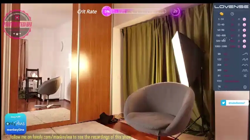 Monkeylina – [Chaturbate] Webcam Goddes Whores Fisting Pussy – 2025-03-10 09:35:10